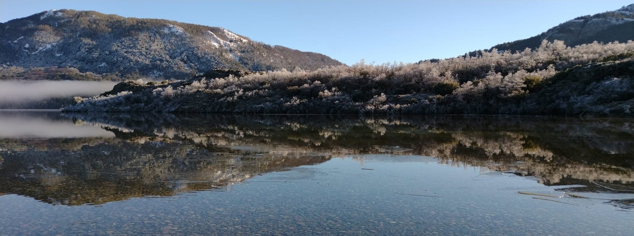 Fly fishing in cold rivers